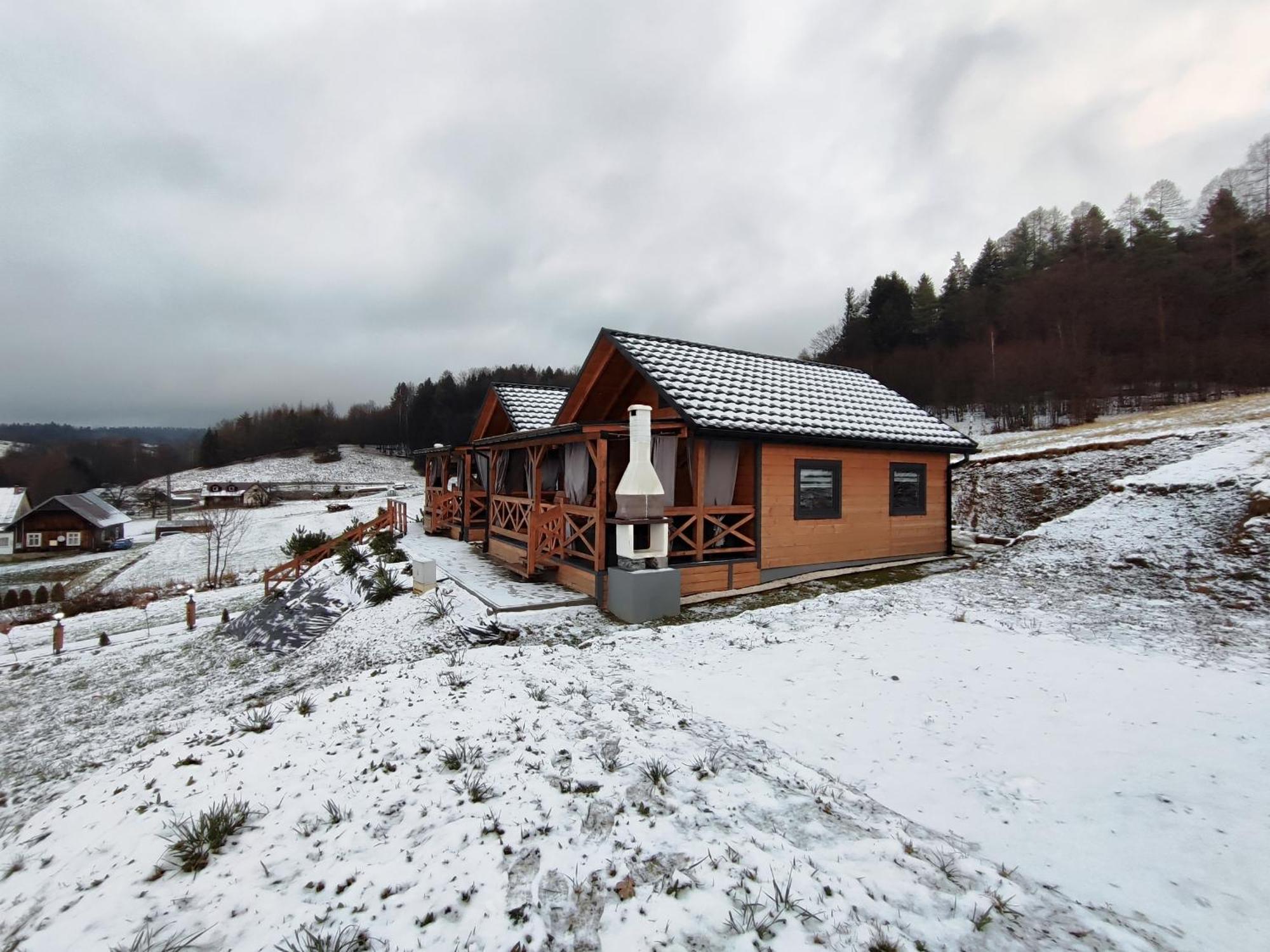 Chatka Niedzwiadka Bezmichowa Dolna Экстерьер фото